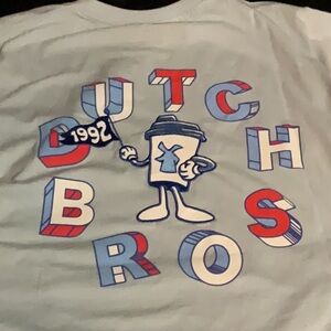 Dutch bros tshirt little cup guy!!